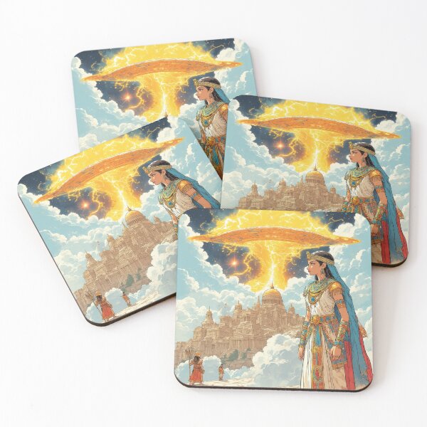 Item preview, Woman and UFO contact designed and sold by Buckwig.