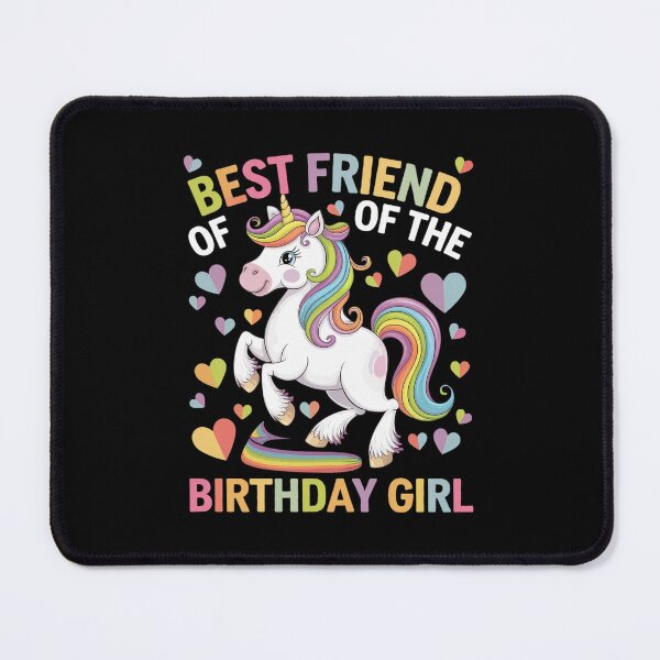 Item preview, Best Friend of the Birthday Girl Flossing Unicorn Girl designed and sold by MonsterBuddiess.