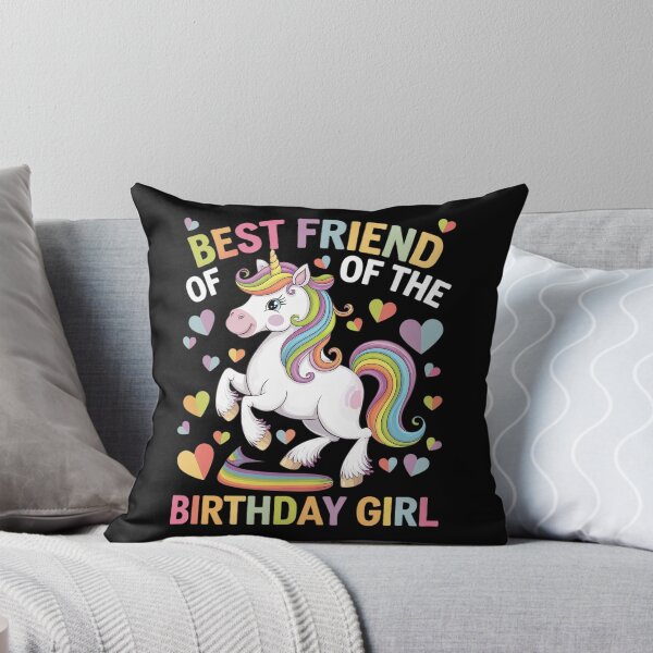 Item preview, Best Friend of the Birthday Girl Flossing Unicorn Girl  designed and sold by MonsterBuddiess.