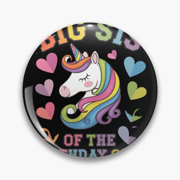 Item preview, Big Sis of the Birthday Girl Flossing Unicorn Big Sister designed and sold by MonsterBuddiess.