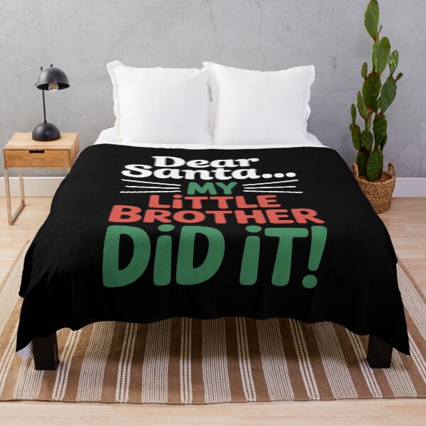 Item preview, Dear Santa, My Little Brother Did It1 designed and sold by lilLilaBatArt.
