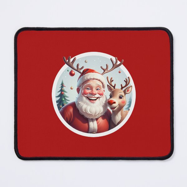 Item preview, MERRY CHRISTMAS ORIGINAL STICKERS DECORATIONS FUN ELF DECORATION ELVES REINDEER designed and sold by SentientGallery.