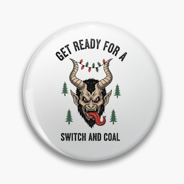 Item preview, Krampus: Get Ready for Switch and Coal designed and sold by munkyapparel.