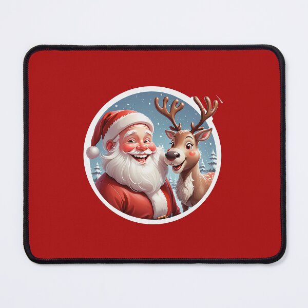 Item preview, MERRY CHRISTMAS ORIGINAL STICKERS DECORATIONS FUN ELF DECORATION ELVES REINDEER designed and sold by SentientGallery.