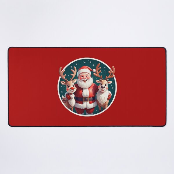 Item preview, MERRY CHRISTMAS ORIGINAL STICKERS DECORATIONS FUN ELF DECORATION ELVES REINDEER designed and sold by SentientGallery.