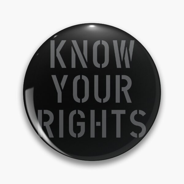Item preview, Know Your Rights designed and sold by The Common Tee.