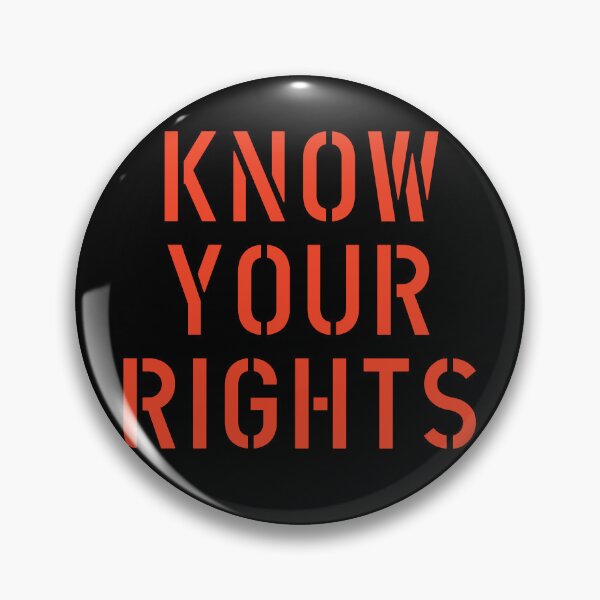 Item preview, Know Your Rights designed and sold by The Common Tee.