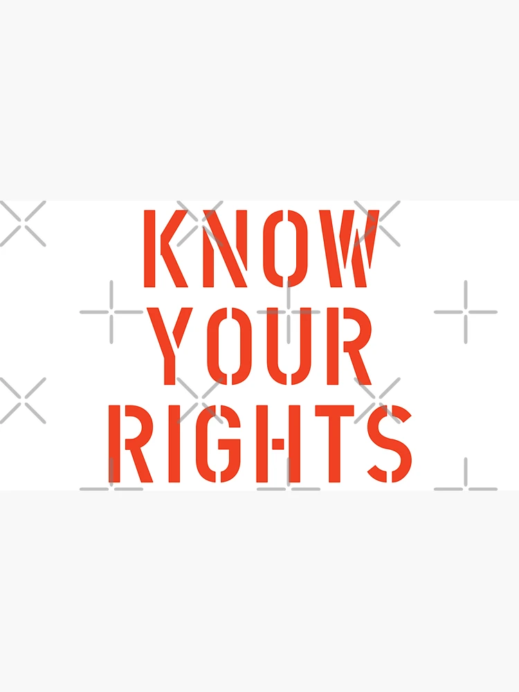 Thumbnail 3 of 3, Cap, Know Your Rights designed and sold by The Common Tee.