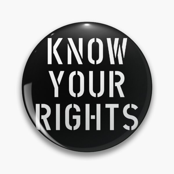 Item preview, Know Your Rights designed and sold by The Common Tee.