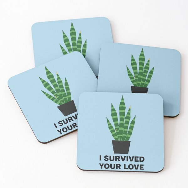 Item preview, I Survived Your Love Snake Plant designed and sold by Ankkkita.