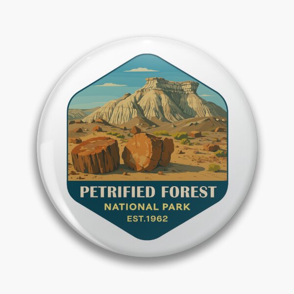 Item preview, Petrified Forest National Park Retro Sticker designed and sold by Ismeal Von.