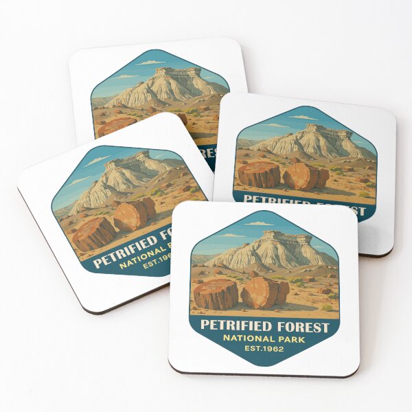 Item preview, Petrified Forest National Park Retro Sticker designed and sold by Ismeal Von.
