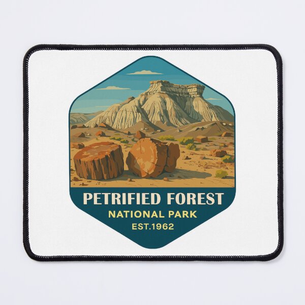 Item preview, Petrified Forest National Park Retro Sticker designed and sold by Ismeal Von.