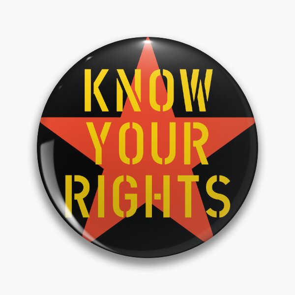 Item preview, Know Your Rights designed and sold by The Common Tee.