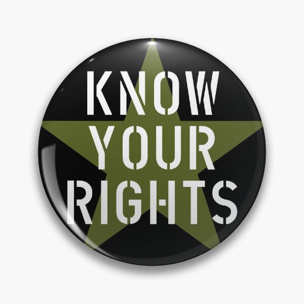Item preview, Know Your Rights designed and sold by The Common Tee.