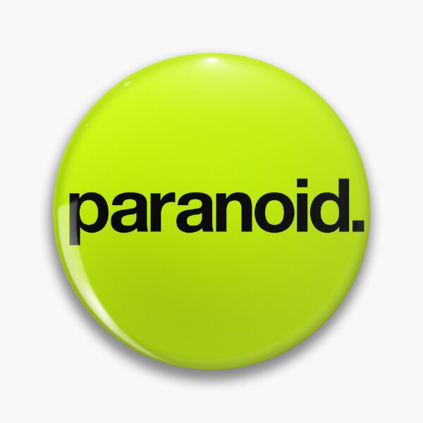 Item preview, Paranoid designed and sold by The Common Tee.