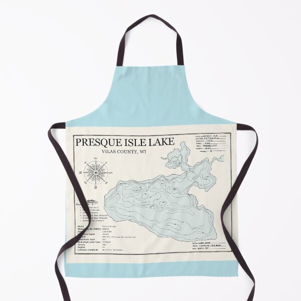Item preview, PRESQUE ISLE LAKE - Vilas County designed and sold by Jean Plout.