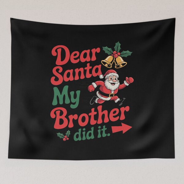 Item preview, ear Santa, My Brother Did It designed and sold by lilLilaBatArt.