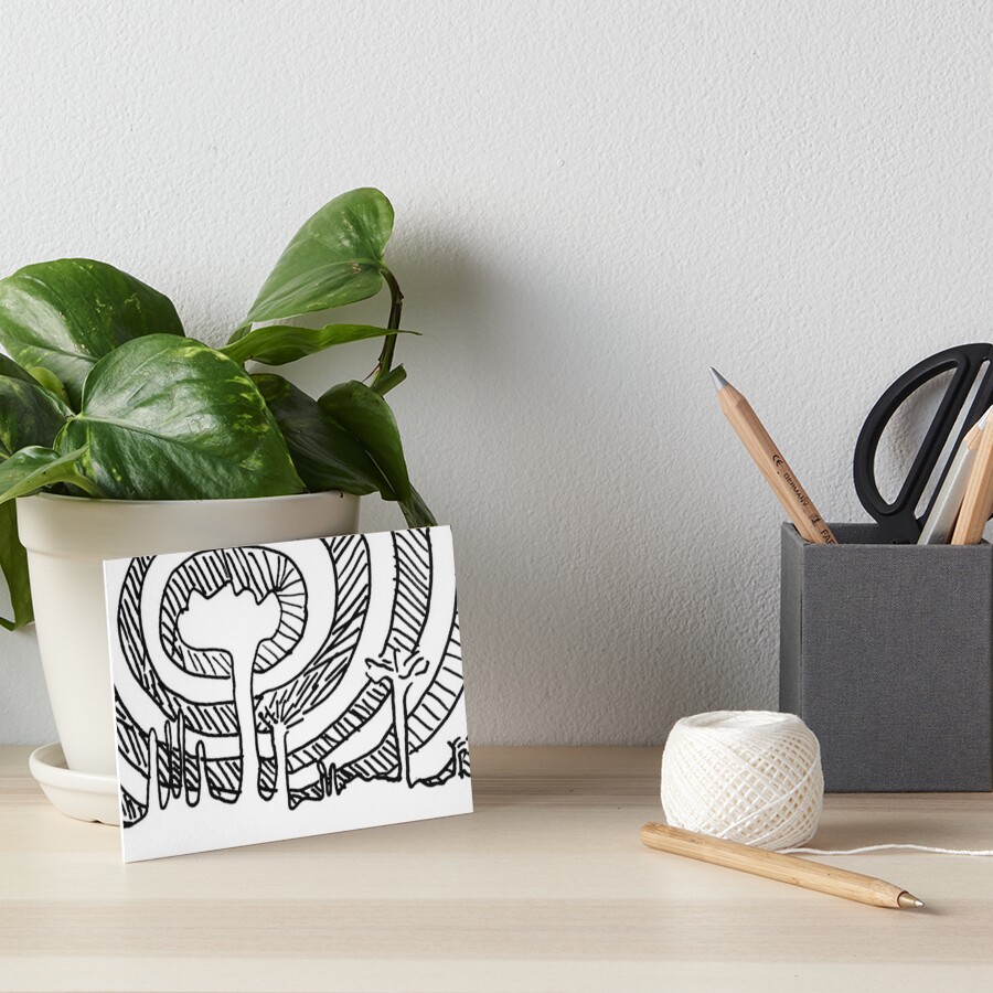 Item preview, Art Board Print designed and sold by Lwada.