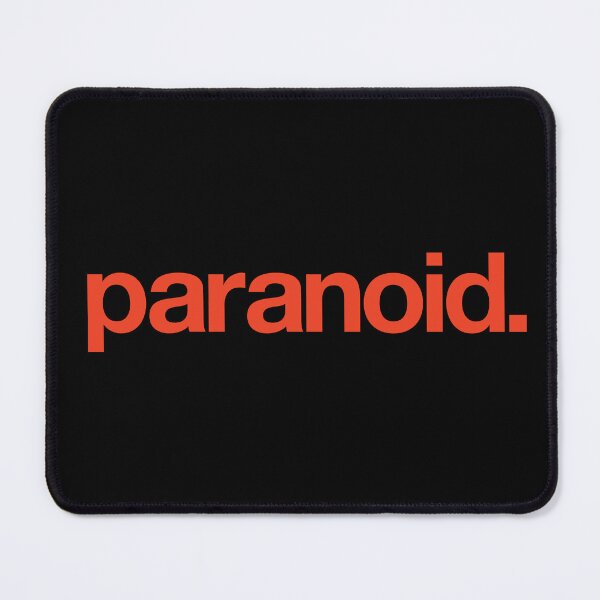Item preview, Paranoid designed and sold by The Common Tee.