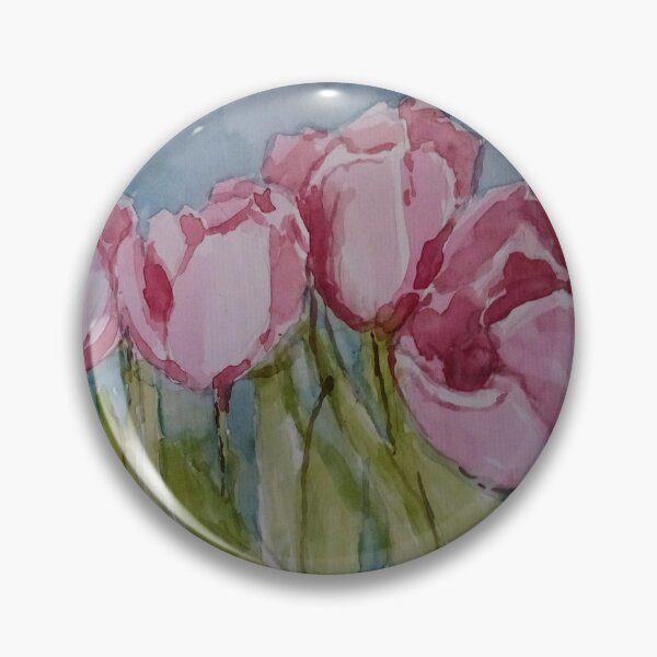 Item preview, Watercolor Tulips designed and sold by Kara Draws.