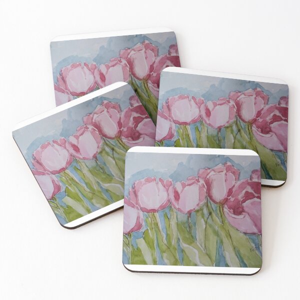 Item preview, Watercolor Tulips designed and sold by Kara Draws.