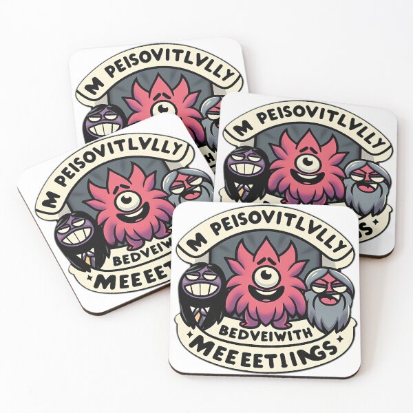 Item preview, im positively bedeviled with meetings designed and sold by NCNGDESIGN.