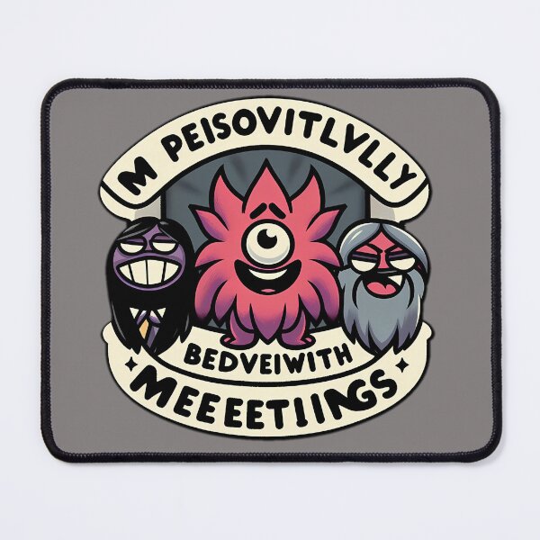 Item preview, im positively bedeviled with meetings designed and sold by NCNGDESIGN.