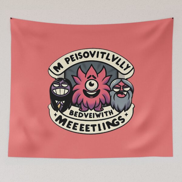 Item preview, im positively bedeviled with meetings designed and sold by NCNGDESIGN.
