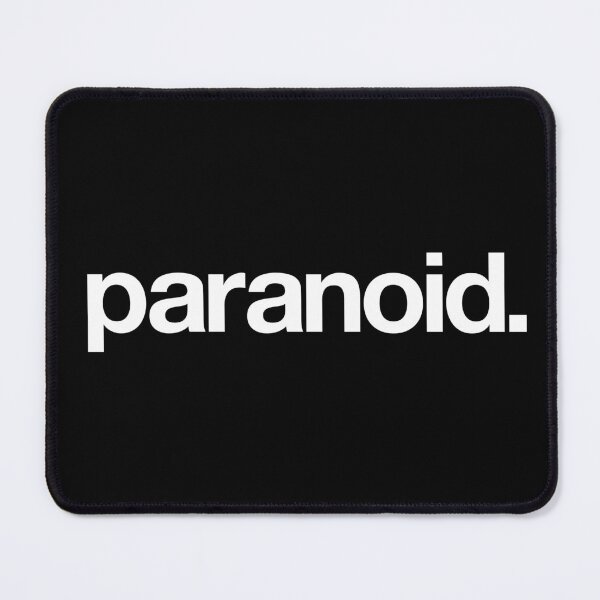 Item preview, Paranoid designed and sold by The Common Tee.