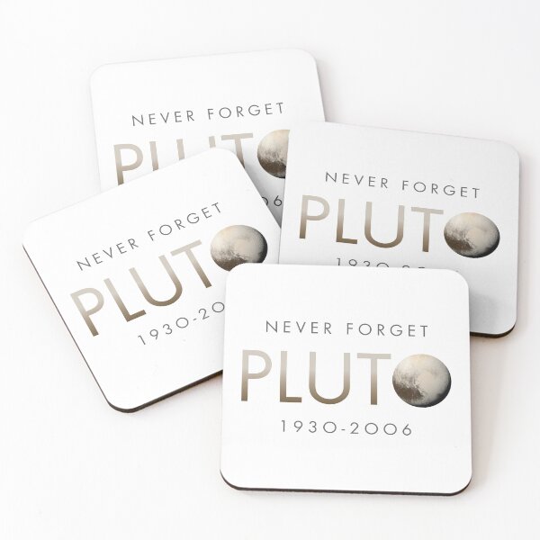 Item preview, Pluto - Never Forget designed and sold by The Common Tee.
