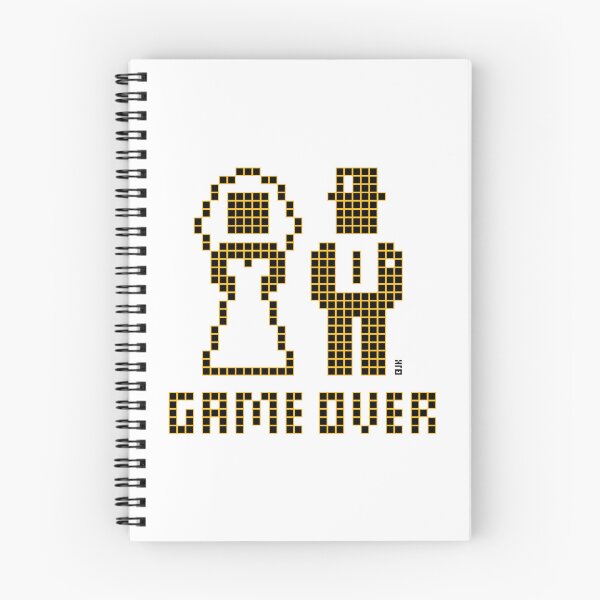 Item preview, Game Over (Wedding / Stag Party / Hen Night / Pixel / 2C) designed and sold by Roderix.