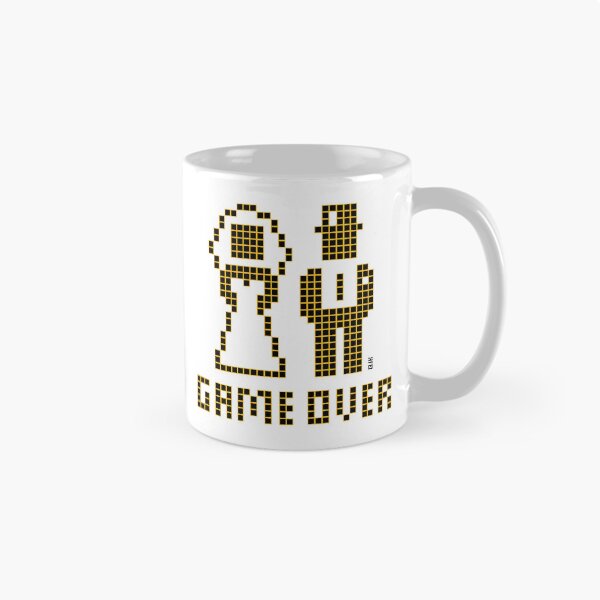 Item preview, Game Over (Wedding / Stag Party / Hen Night / Pixel / 2C) designed and sold by Roderix.