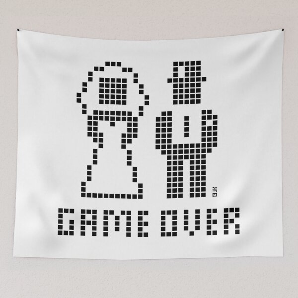 Item preview, Game Over (Wedding / Stag Party / Hen Night / Pixel / B) designed and sold by Roderix.