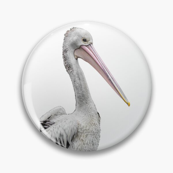 Item preview, Brilly the Pelican - Bird portrait by elbvue designed and sold by elbvue.