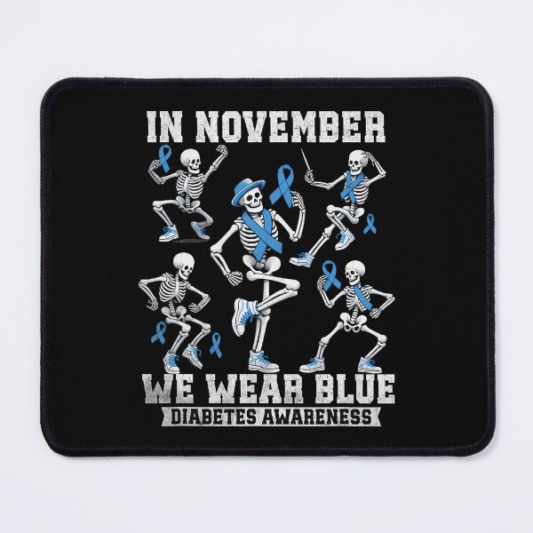 Item preview, Quote November Blue Style Bow Support Vintage Month designed and sold by Williammarger.