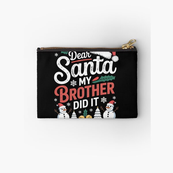 Item preview, Christmas Dear Santa My Brother Did It designed and sold by lilLilaBatArt.