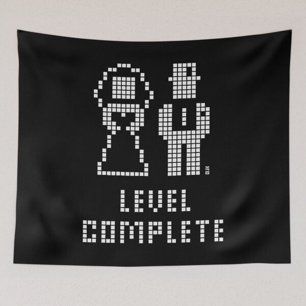 Item preview, Level Complete (Wedding / Stag Party / Hen Night / Pixel / W) designed and sold by Roderix.
