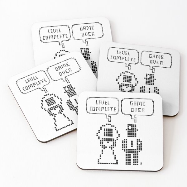 Item preview, Level Complete – Game Over (Wedding / Stag Party / Hen Night / Pixel / B) designed and sold by Roderix.