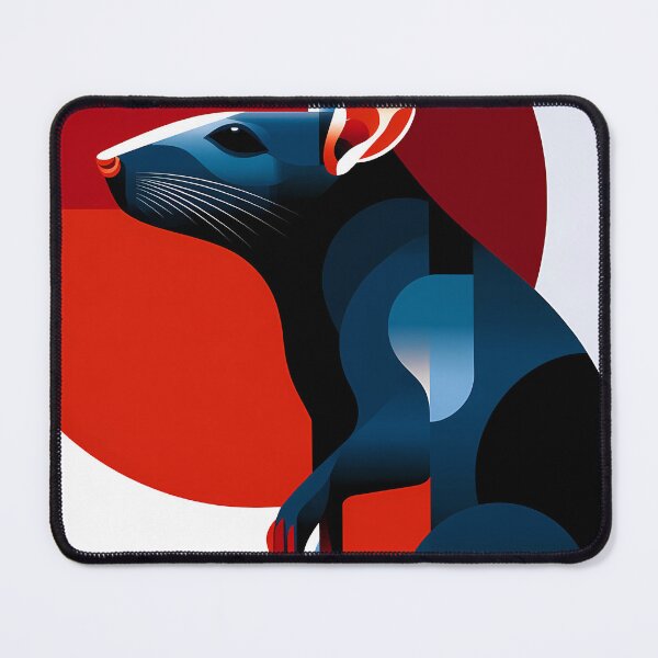 Item preview, Rat - Stylish animal silhouette collection, mystic designed and sold by Ariadna de Raadt.