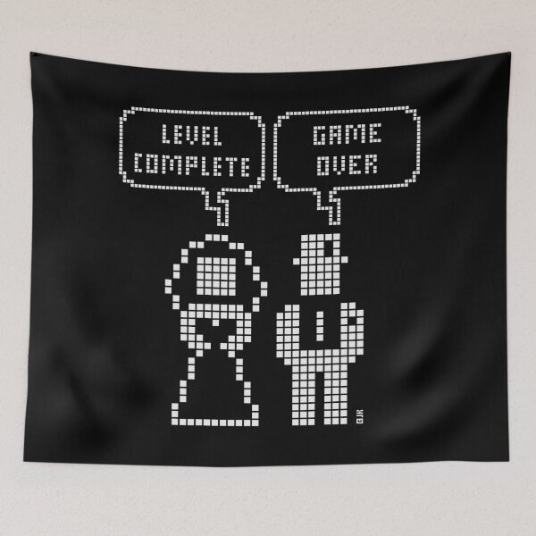 Item preview, Level Complete – Game Over (Wedding / Stag Party / Hen Night / Pixel / W) designed and sold by Roderix.