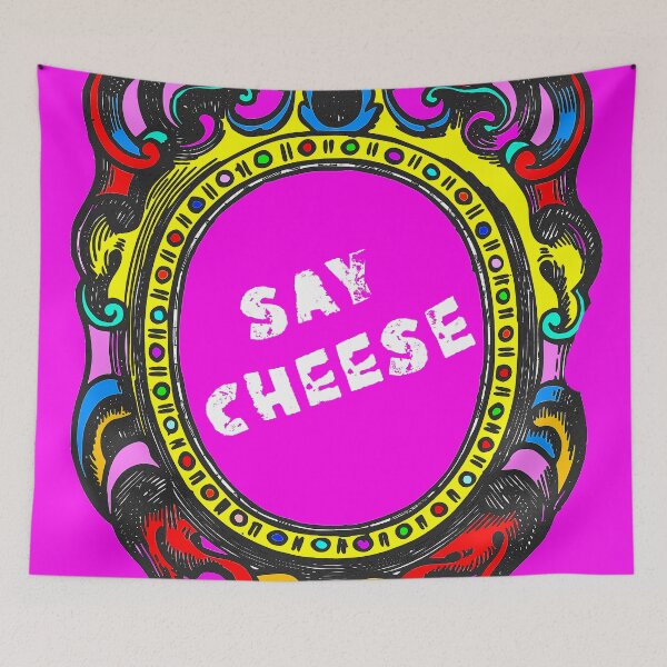 Item preview, Say Cheese Mirror Art designed and sold by Nonsense and Relish.
