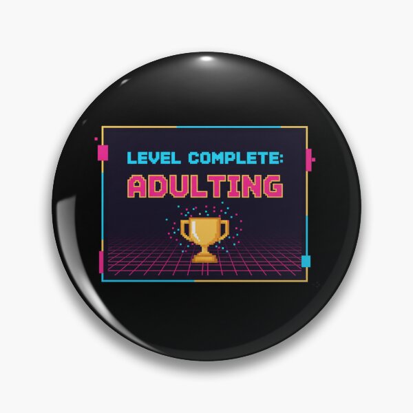 Item preview, Level Complete: Adulting – Trophy Unlocked! designed and sold by Cloud-Riders.