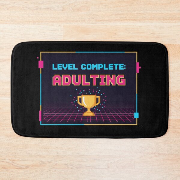 Item preview, Level Complete: Adulting – Trophy Unlocked! designed and sold by Cloud-Riders.