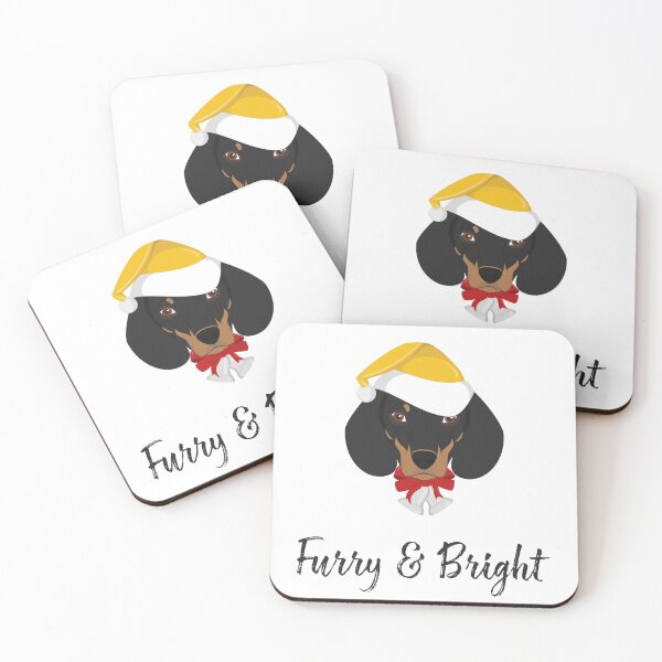 Item preview, Furry & Bright | Dachshund designed and sold by annemyne.