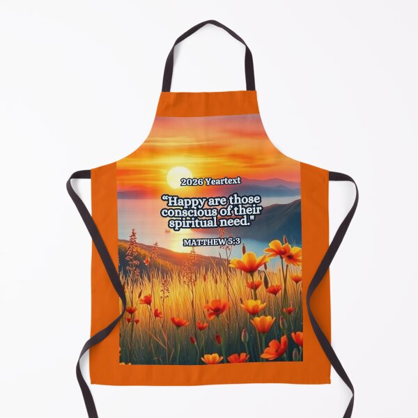 Item preview, 2026 Yeartext JW, Orange Poppy Sunset designed and sold by IvaRenee.