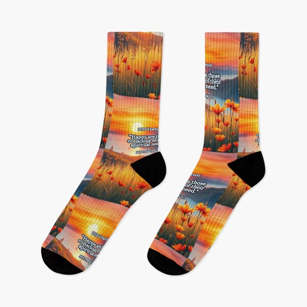 Item preview, 2026 Yeartext JW, Orange Poppy Sunset designed and sold by IvaRenee.