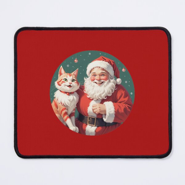 Item preview, MERRY CHRISTMAS CAT ORIGINAL STICKERS DECORATIONS FUN ELF DECORATION ELVES REINDEER designed and sold by SentientGallery.