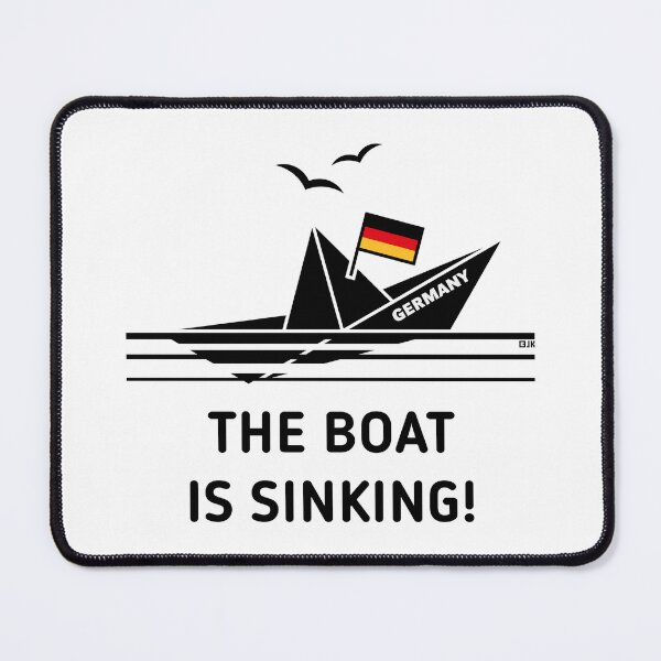 Item preview, The Boat Is Sinking! (Germany / Deutschland / POS) designed and sold by Roderix.