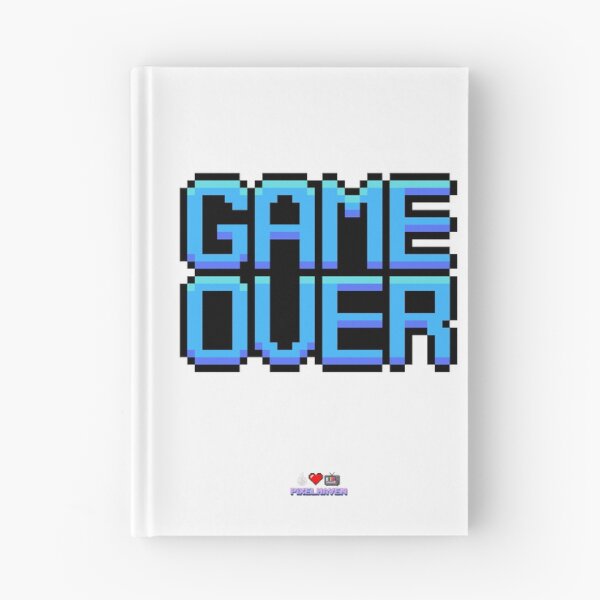 Item preview, GAME OVER RETRO ARCADE PIXEL ART designed and sold by WHITE FLAME PRINTS.